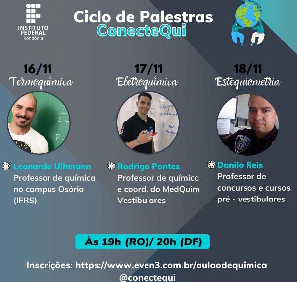 Projeto ConecteQui do Campus Calama realiza três palestras preparatórias ao Enem