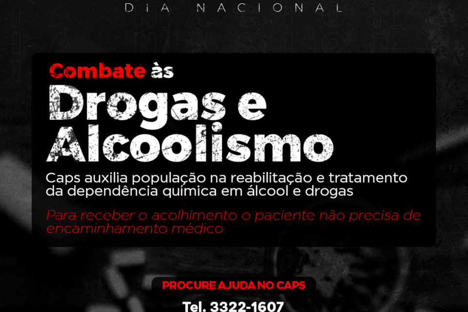 Caps auxilia população na reabilitação e tratamento da dependência química