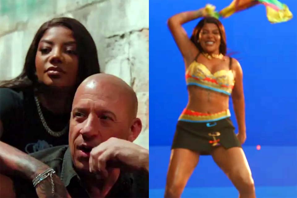 Ludmilla vai participar de Velozes e Furiosos 10 e posa ao lado de Vin Diesel