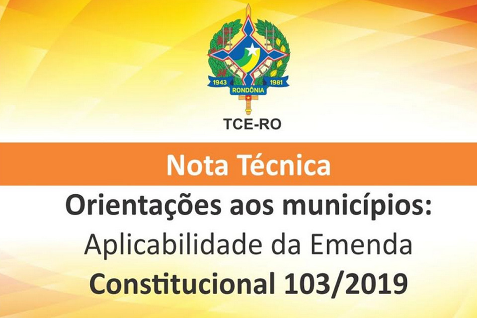 Nota técnica do TCE explica como RPPS devem se adequar à Reforma da Previdência