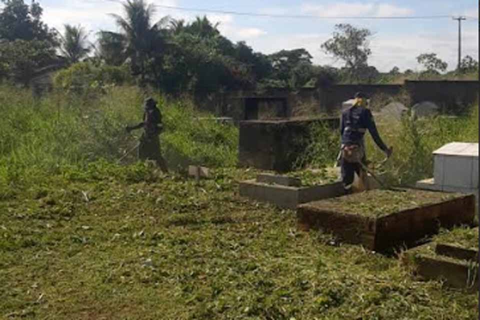 Prefeito Affonso recomenda limpeza permanente nos cemitérios de Ji-Paraná