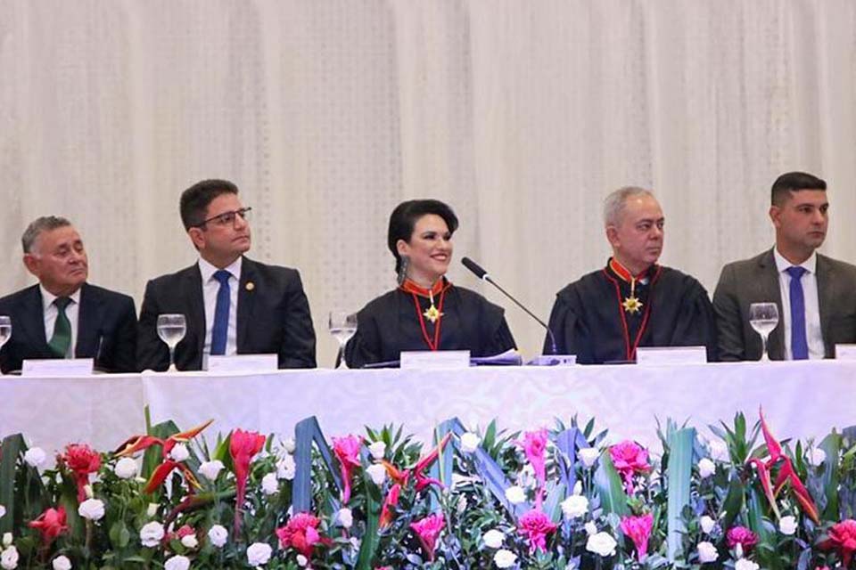Procurador-Geral de Justiça prestigia posse de membros da administração superior do MP do Acre