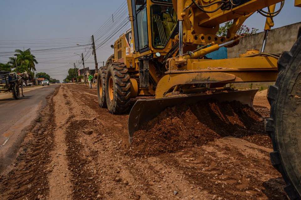 Pista duplicada da T-26 é preparada para receber pavimentação
