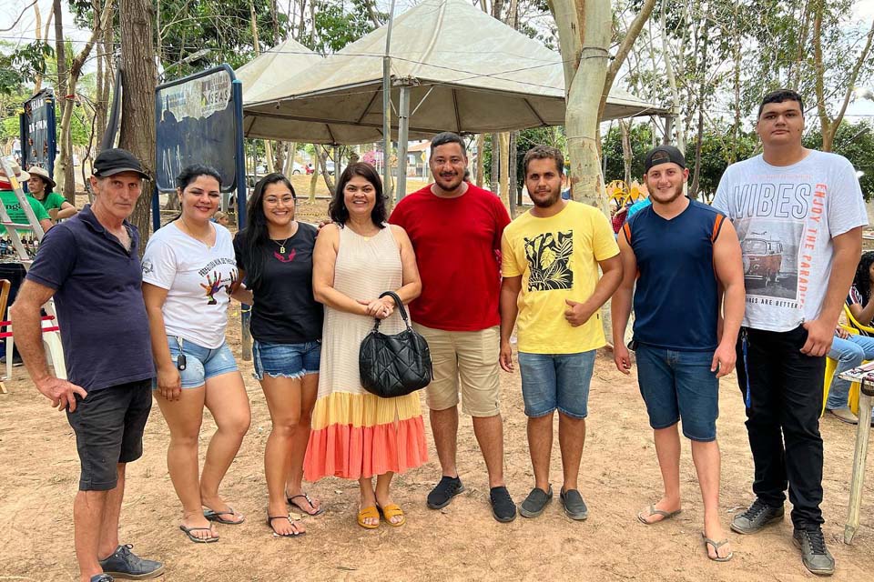  Deputada Cássia Muleta prestigia Festa da Agricultura Famíliar promovida pelos produtores rurais de Theobroma