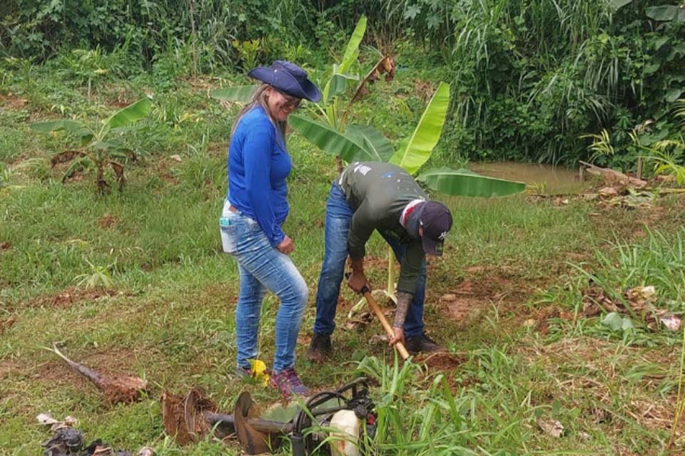 Prefeitura de Porto Velho faz serviço de manutenção e recuperação de nascentes