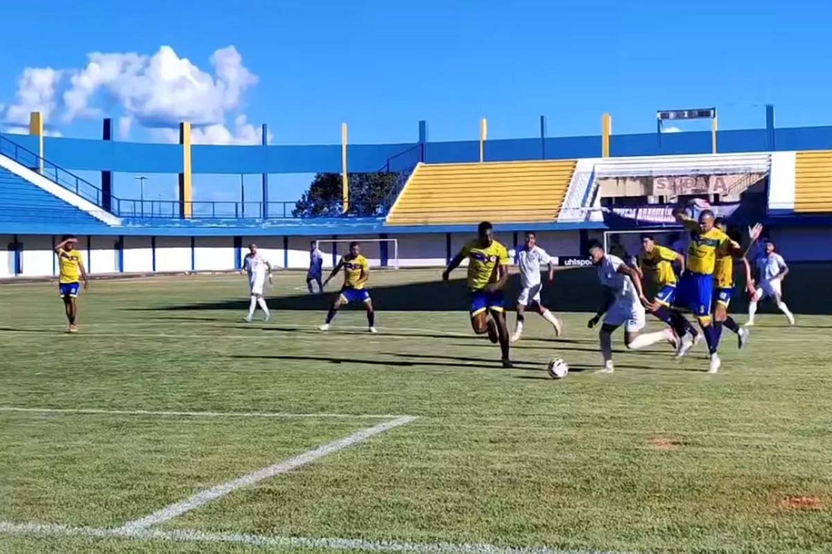 Gazin Porto Velho abre o placar, mas cede empate ao Araguaína nos acréscimos