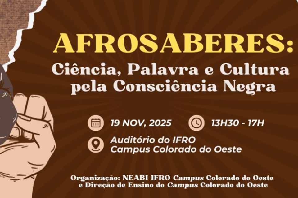 Afrosaberes promove Ciência, Palavra e Cultura pela Consciência Negra 