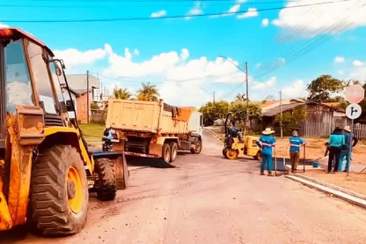 Semod reforça serviços de tapa-buracos em diferentes pontos da cidade