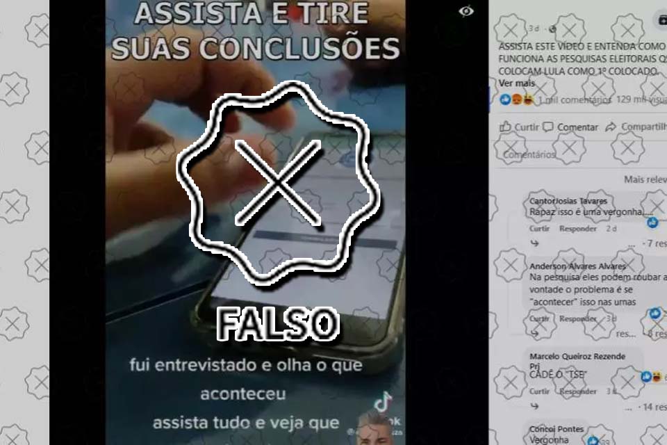 Pesquisa interna contratada por Marcos Rogério viraliza como ‘‘fake news’’ contra institutos e assunto se torna manchete nacional