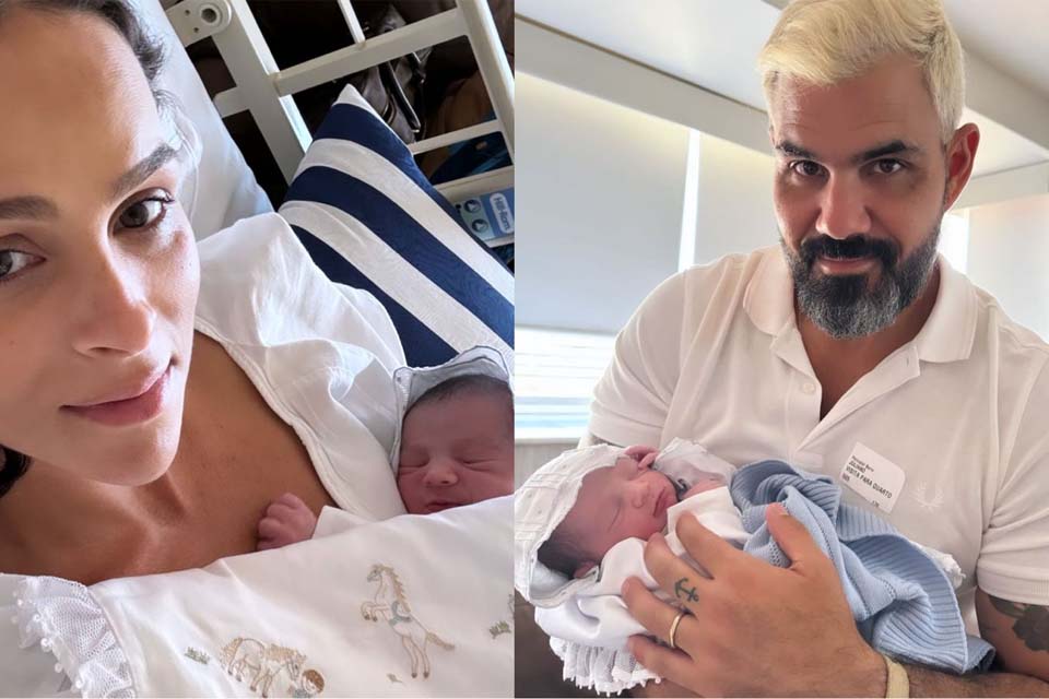 Ator Juliano Cazarré anuncia nascimento de seu 6º filho