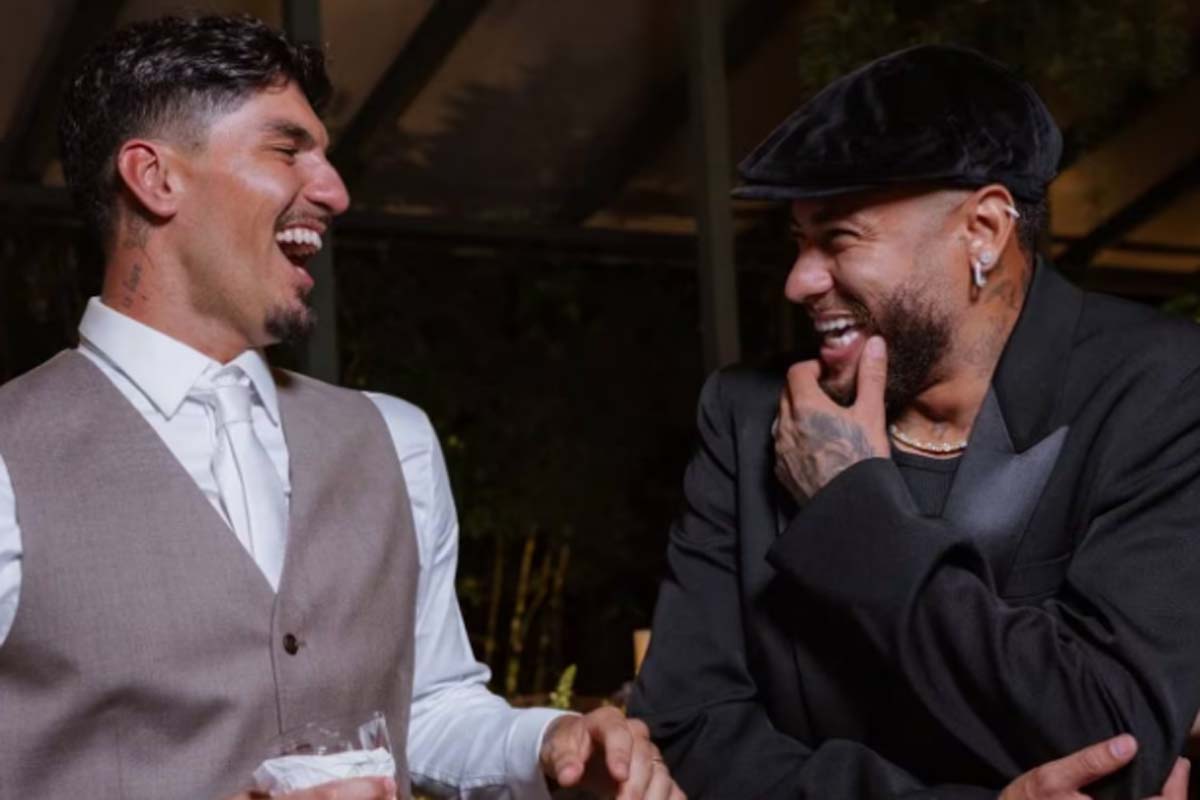 Neymar se desculpa por look em casamento de Gabriel Medina: 