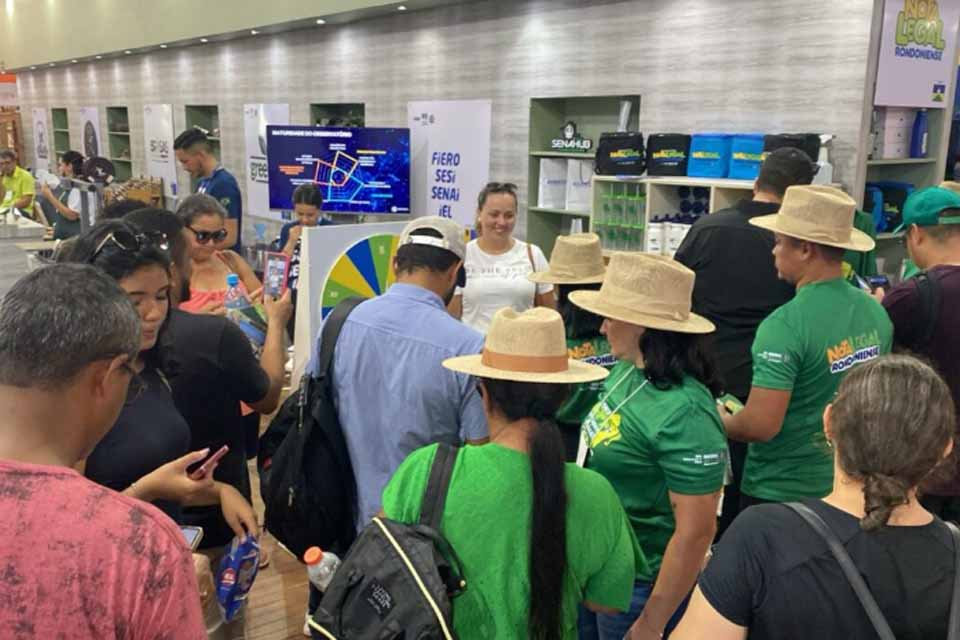 Programa Nota Legal Rondoniense dobra premiação com sorteio de R$ 100 mil em prêmios durante a 12ª Rondônia Rural Show