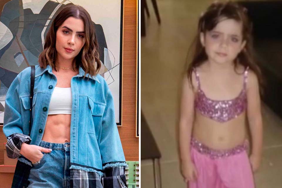 Jade Picon exibe registro de quando era criança e declara: Quero recriar essa roupa