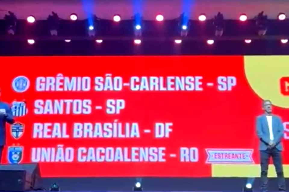 Definido grupo do União Cacoalense na Copa São Paulo de Futebol Júnior