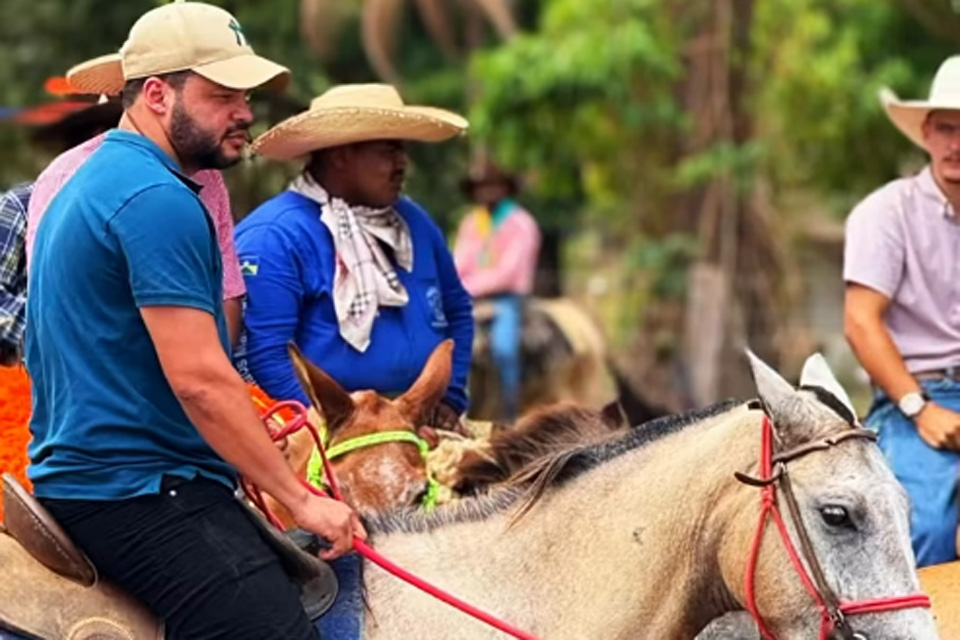 Deputado Edevaldo Neves participa da Cavalgada dos Amigos em Governador Jorge Teixeira