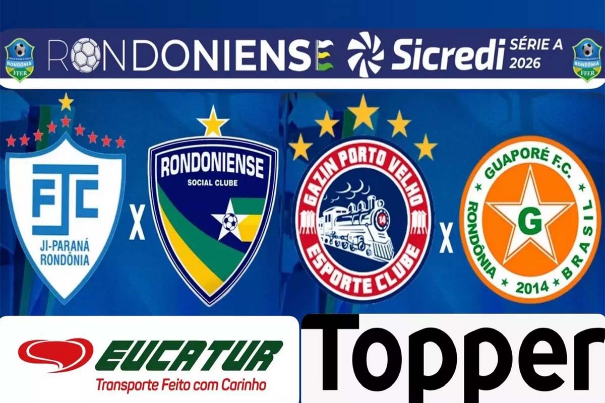 Jogos desta quarta feira definem os finalistas do Rondoniense Sicredi 2026