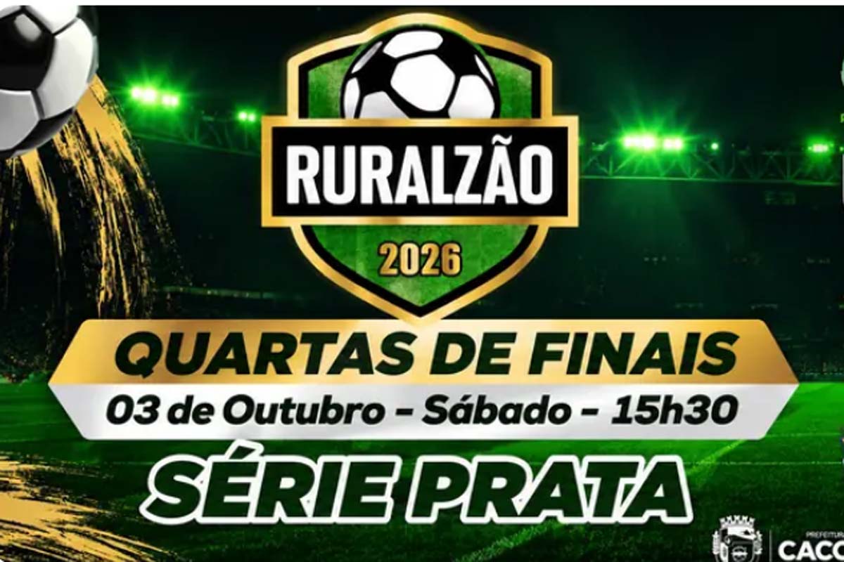 RURALZÃO: 8 equipes entram em campo a partir das 15h30 em busca de quatro vagas