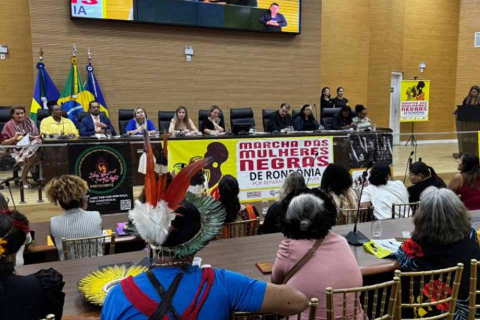 Mulheres negras de Rondônia pautam reparação e bem viver em audiência pública na ALE-RO