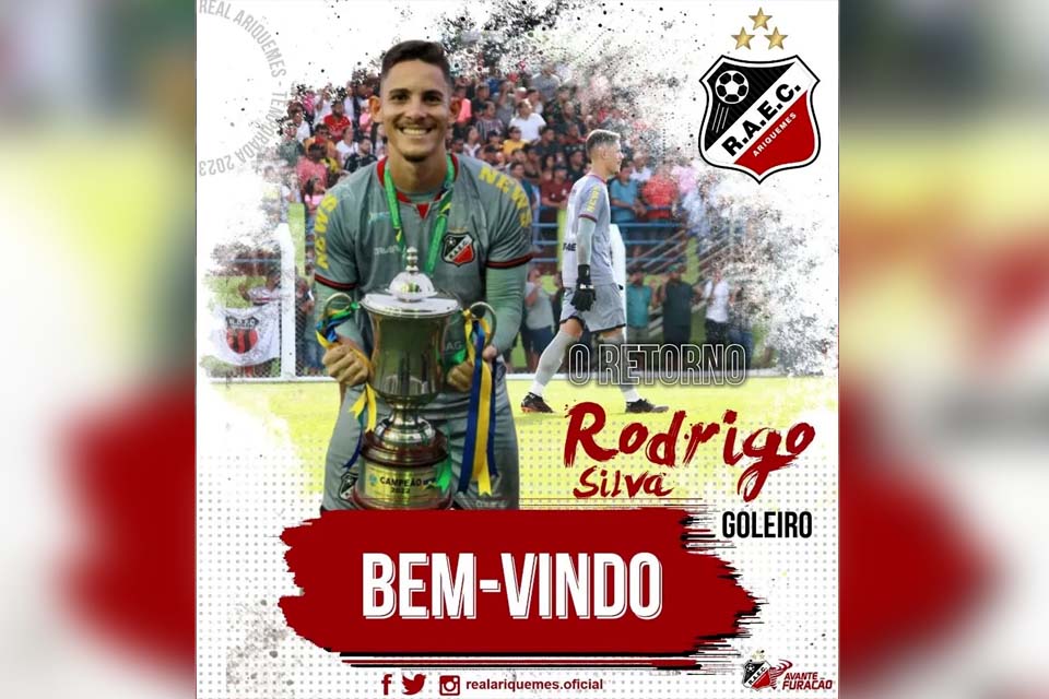 Prata da casa, Rodrigo Silva retorna ao Real Ariquemes