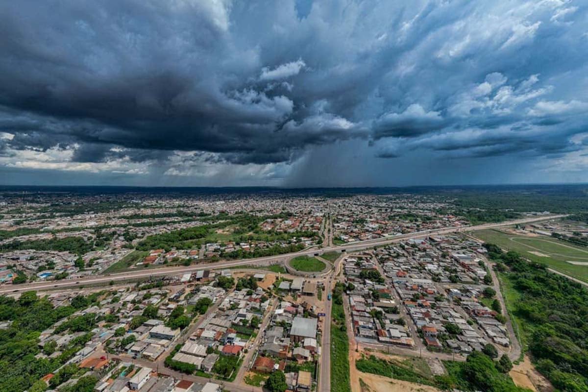 PREVISÃO DO TEMPO: Norte tem previsão de chuva isolada e temperaturas de até 38°C nesta quinta-feira