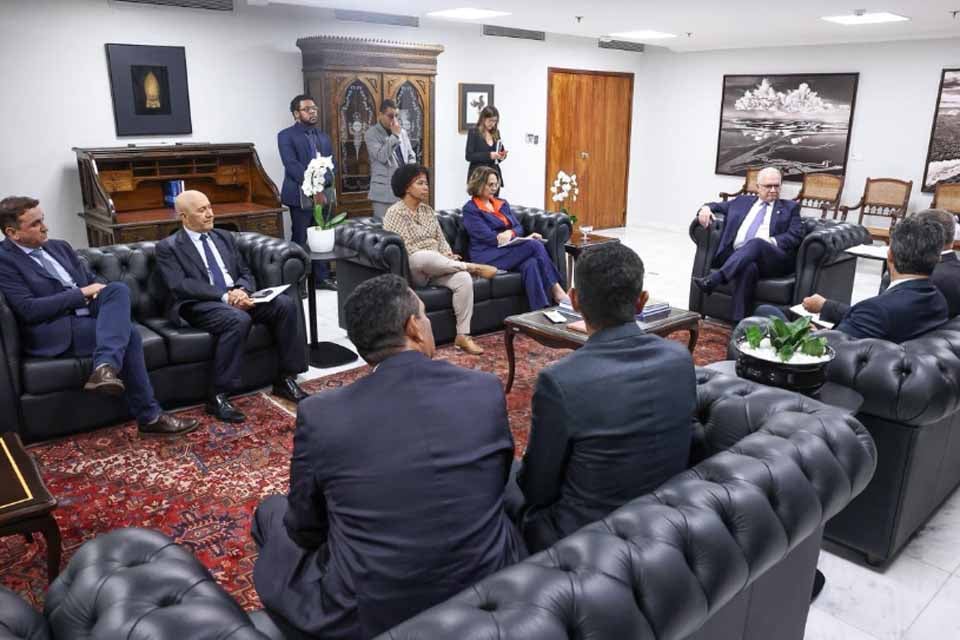 Deputada Sílvia Cristina reforça que produtores rurais precisam ser respeitados, durante encontro com presidente do STF