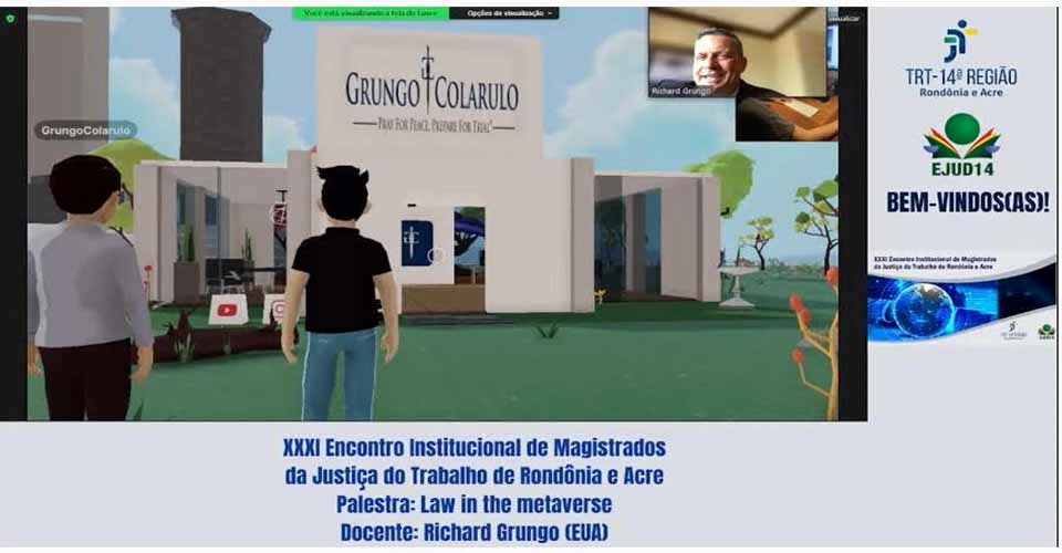 Poder Judiciário e Advocacia no Metaverso são destaques no segundo dia do XXXI Encontro de Magistrados da Justiça do Trabalho Rondônia e Acre