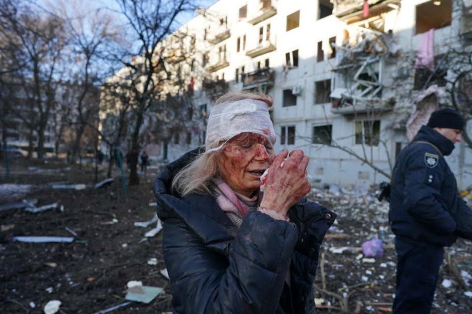 “Não há guerra na Ucrânia”