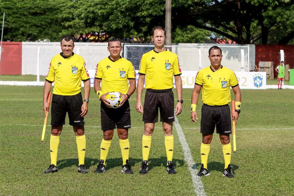 Arbitragem definida para a segunda rodada do Rondoniense Sub17