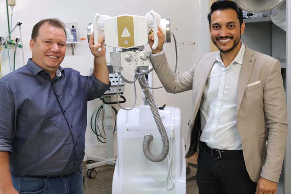 Aparelhos de raio-X são entregues ao Pronto Socorro João Paulo II