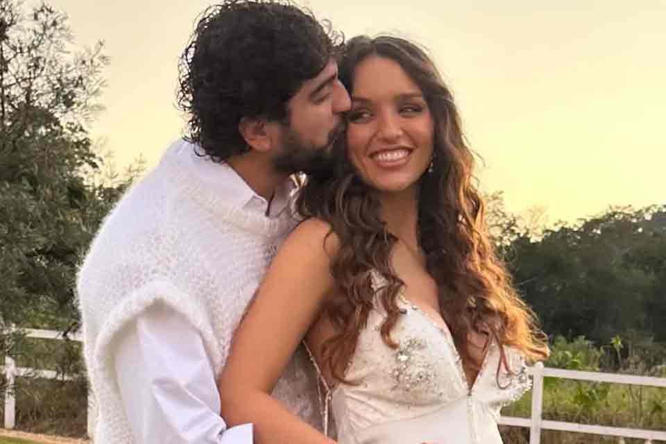 Rafa Kalimann e Nattanzinho revelam nome da filha em homenagem à avó do cantor