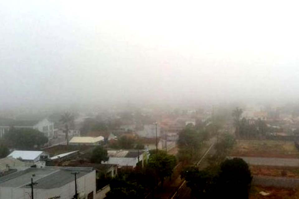 Frente fria atinge sul de Rondônia nesta quinta-feira (29)