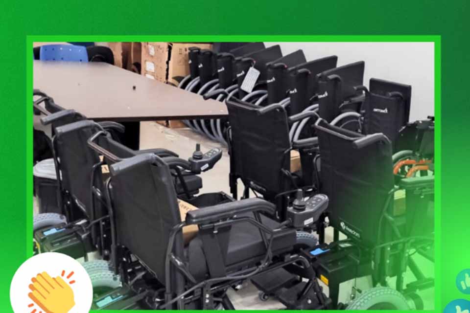Ji-Paraná amplia inclusão com entrega de equipamentos de locomoção