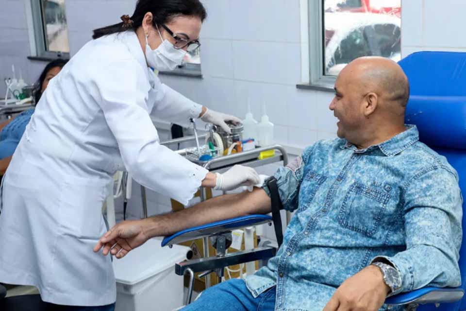 Junho Vermelho: campanha de doação de sangue acontece neste sábado, 28, em Porto Velho