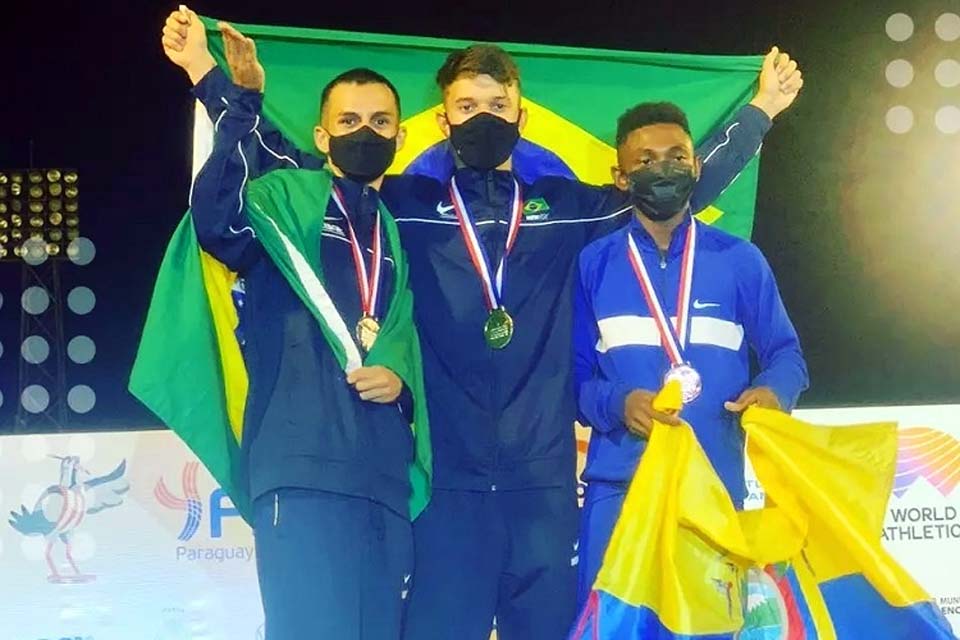 Rondoniense é prata no campeonato Sul-Americano Sub-18 de atletismo