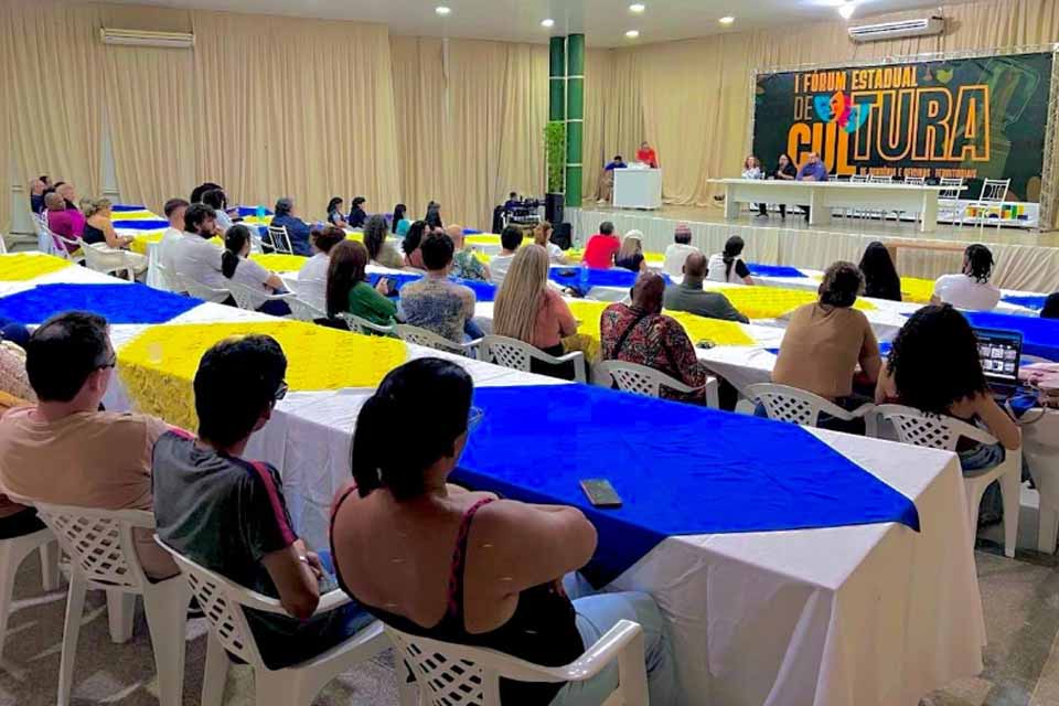 Inscrições abertas para o Fórum de Gestores e Dirigentes Municipais de Cultura promovido pelo governo de RO, em Cacoal