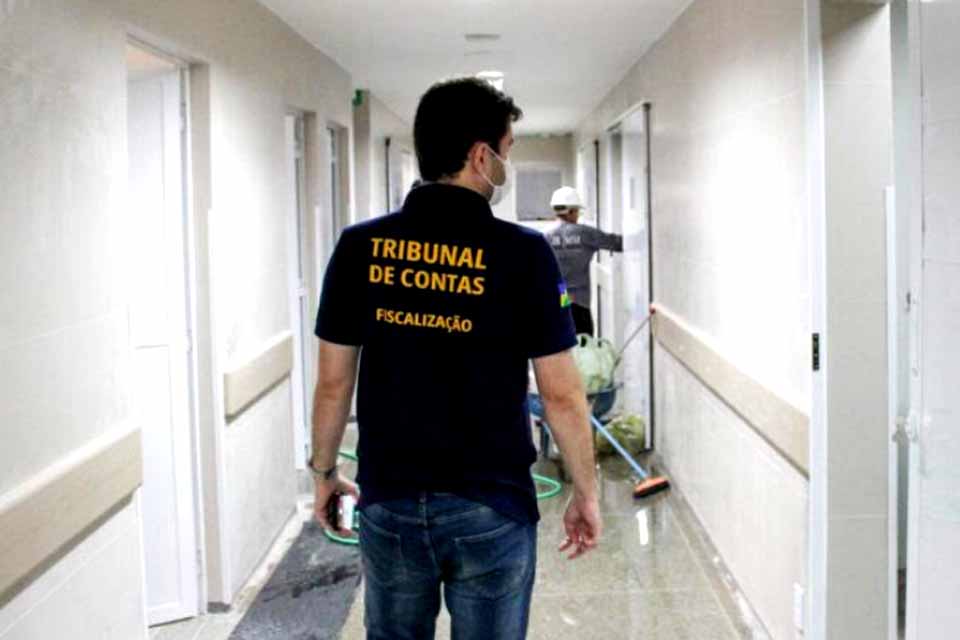 Fiscalização semanal do TCE constata obras quase finalizadas na ala de neurologia do HB
