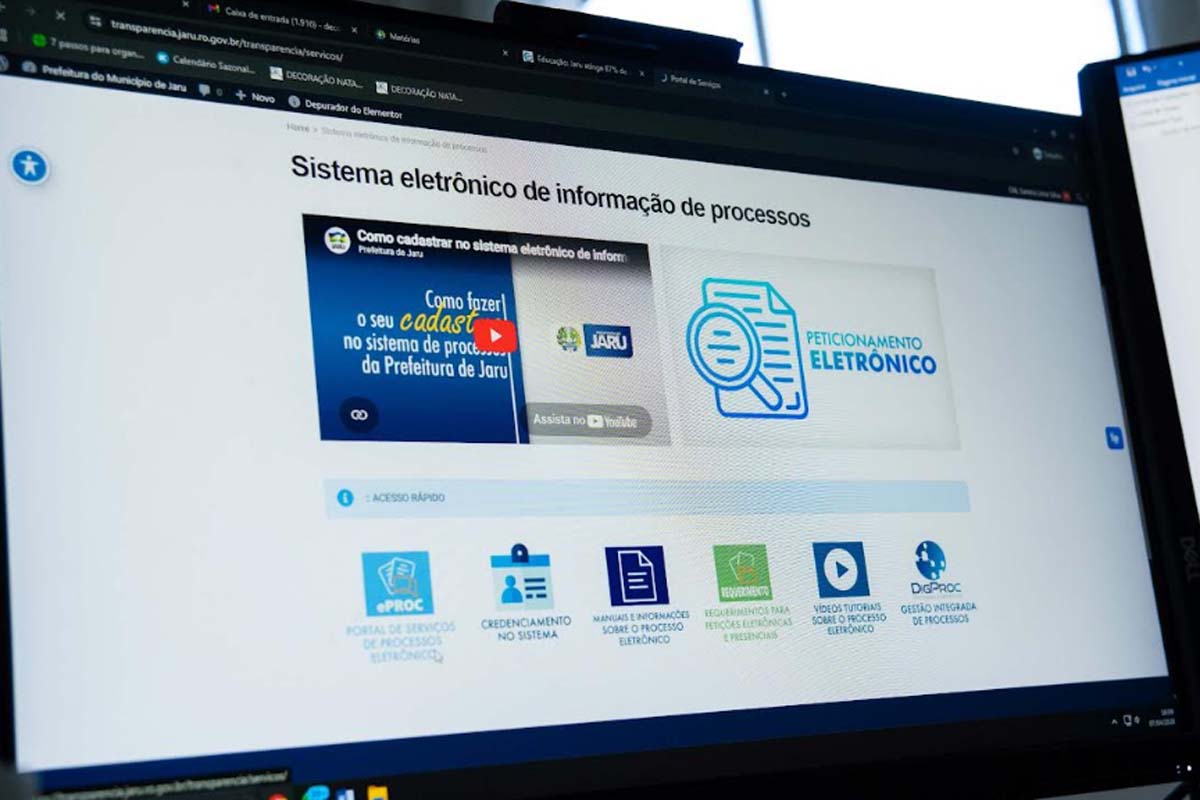 População poderá acessar o sistema de peticionamento online da Prefeitura, o Eproc, por meio da conta Gov.BR
