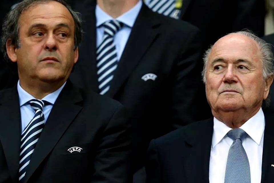 Ministério Público da Suíça apresenta recurso contra absolvição de Blatter e Platini