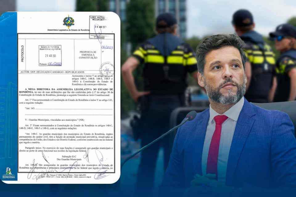 Delegado Camargo garante formação inédita e anuncia novos investimentos para a Guarda Municipal de Ariquemes