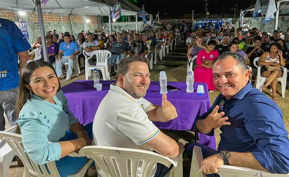 Mais de 250 pessoas participam de reunião com a presença do candidato a vice-governador, Sérgio Gonçalves em Ariquemes 