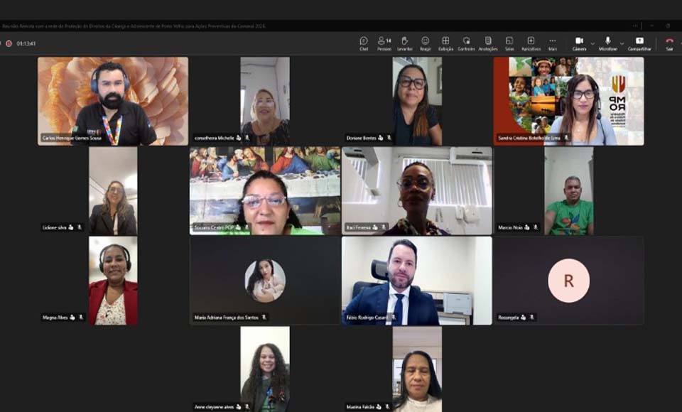 MPRO articula rede para reforçar proteção de crianças e adolescentes no Carnaval 2026