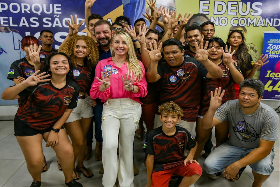 Ieda Chaves reitera projetos e diz que vai ampliar investimentos para a capital