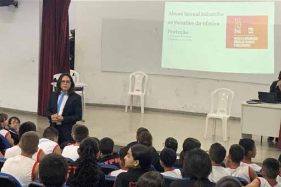 MPRO em Debate Acadêmico aborda tema “Violência Sexual Infantil” em escolas de Porto Velho