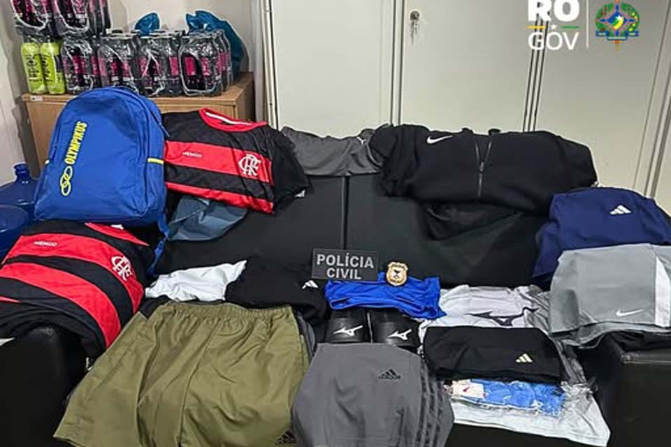 Polícia Civil apreende menores envolvidos em furto de loja de artigos esportivos