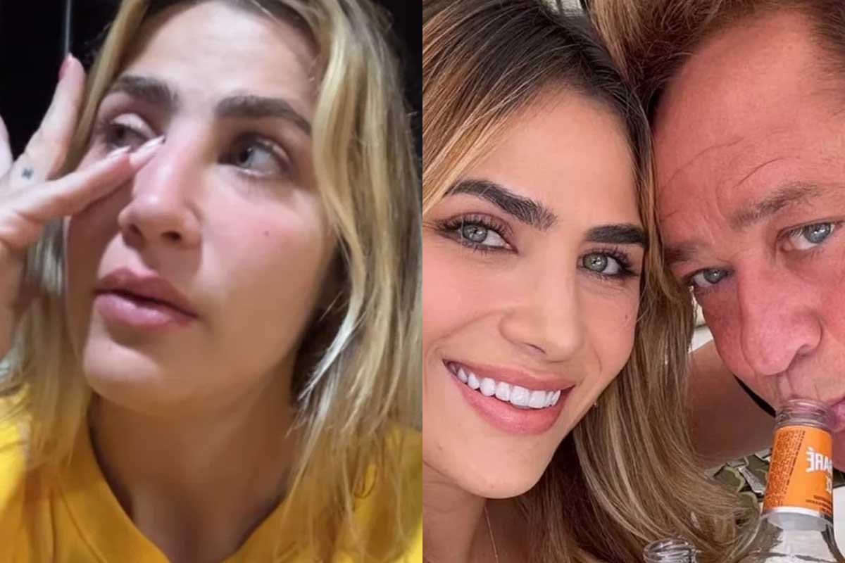 Filha de Leonardo revela mágoa do pai, chora ao lembrar briga e diz que pediu ajuda para cirurgia no coração