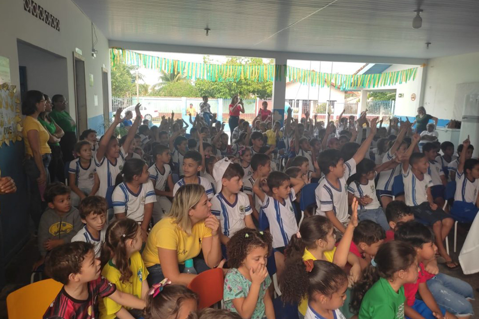 Escola Municipal José de Sousa é classificada concorre ao prêmio nacional do Programa Educação Viária é Vital