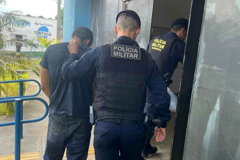 Ação rápida da PM resulta na prisão de suspeito após sequência de furtos