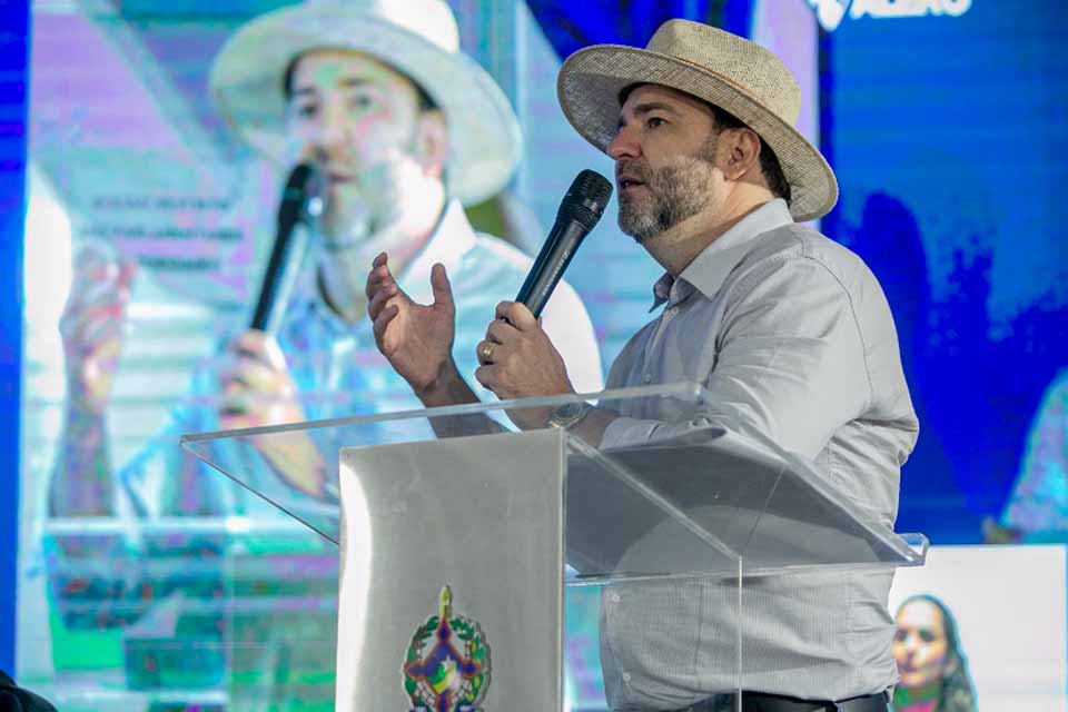 Presidente Alex Redano destaca presença de Ronaldo Caiado na Rondônia Rural Show