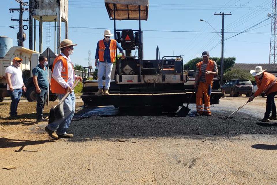 Governo de Rondônia executa ações para garantir melhorias na infraestrutura 