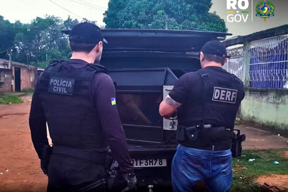 Polícia Civil cumpre dois mandados de prisão e um de busca e apreensão
